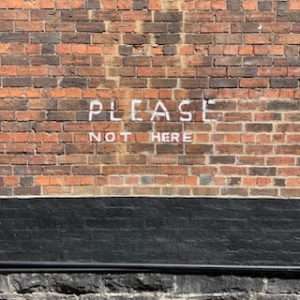 Not all there. Fitzroy North, 2024. Photographic print, edition of 10