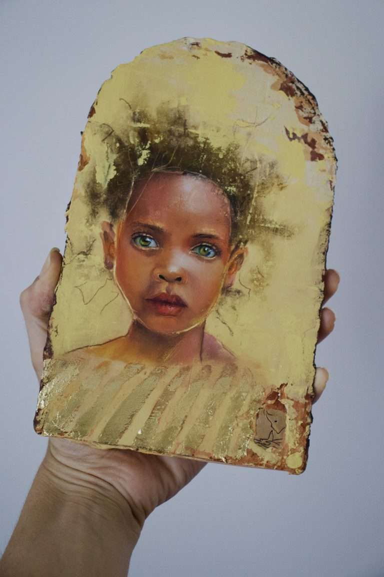 Inherit the Earth (peace) painting by Sharlie Wise
