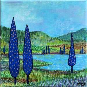 Tuscan Cypresses