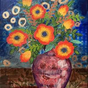 Red Vase