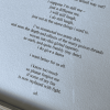 framed 'i know too much' poem by aliesha bannister, writer and soul medicine healer from Naarm/Melbourne
