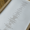 framed 'i know too much' poem by aliesha bannister, writer and soul medicine healer from Naarm/Melbourne